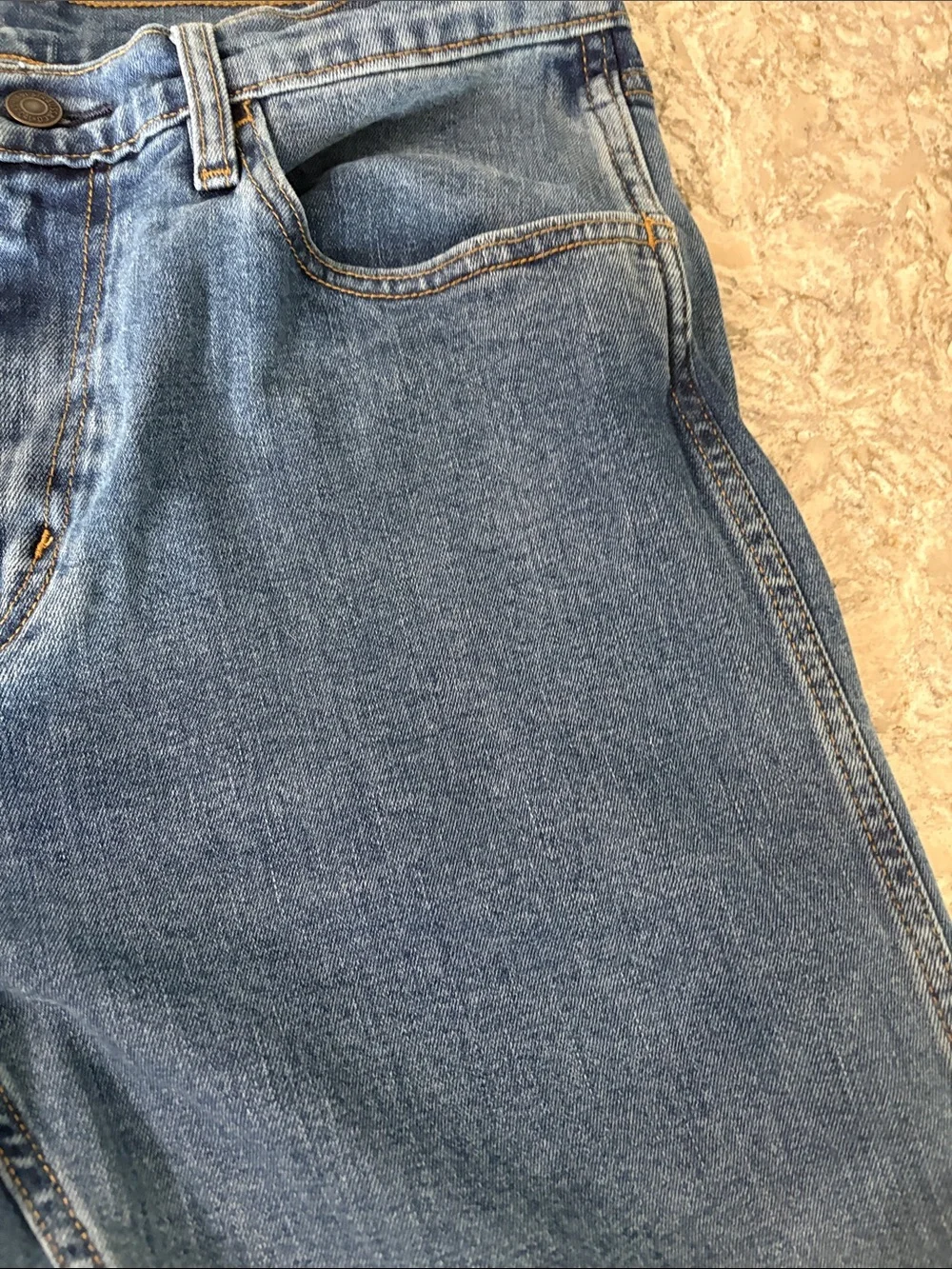 Levi's Men's Medium Blue Straight-Leg Jeans